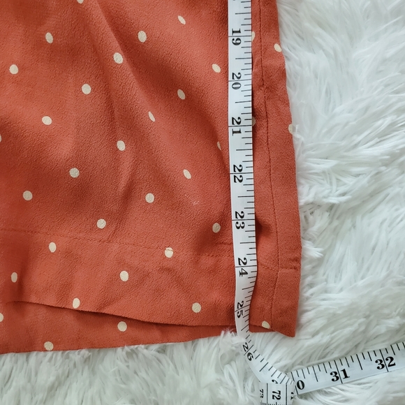 Madewell M Polka Dot Heather Button Front Dress - Picture 10 of 10